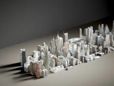 RSLND Architecture Set 2 3D model
