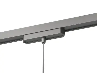 CARA VECCHIA LAMPADINA TRACK Low-poly 3D model