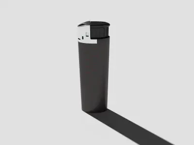 Cigarette Lighter 3D model