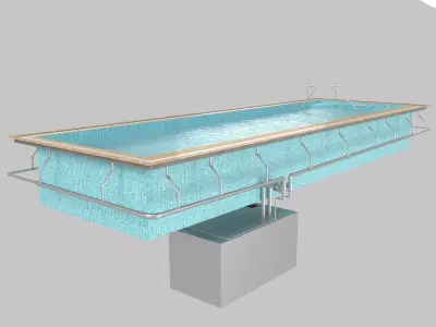  Swimming Pool 3D model