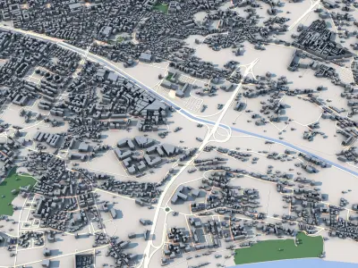 Reggio Calabria City Italy 3D model