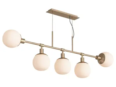 ERICH Glass pendant lamp By MAYTONI 3D model