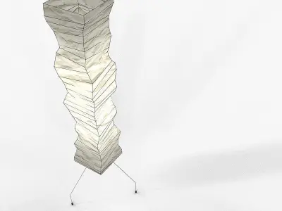 Light Noguchi Akari 3D model