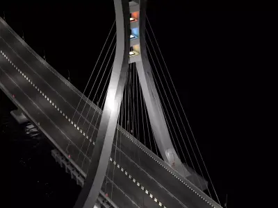 Lekki Bridge Lagos 3D model