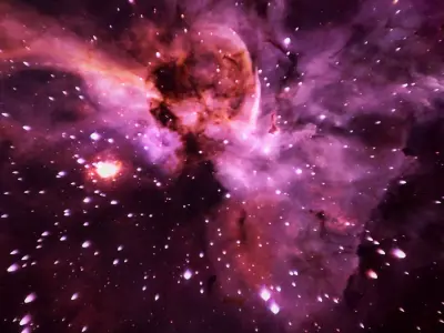 Keyhole Nebula 3D model