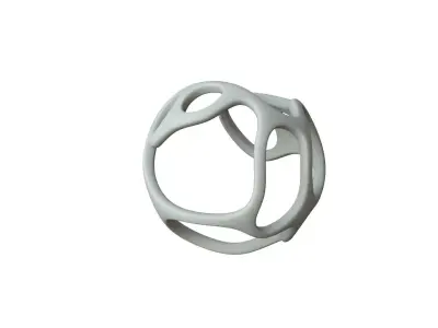 SciFi Cube Object No 27644 Low Poly Shape Texture