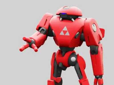 ANDROID IKAROUS  RIGGED 3D model