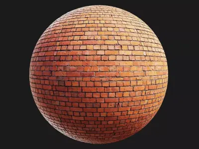 Classic Red Brick Wall - 4 Texture