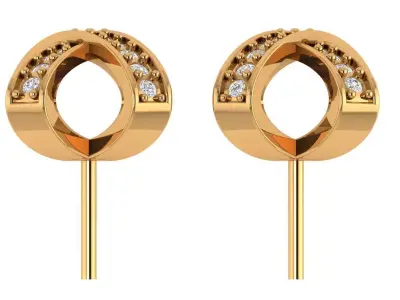 Antiq Earings 3D print model