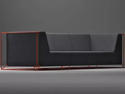 Floating Sofa 3D model