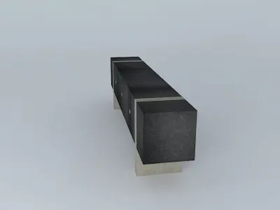 Block Console 1 3D model