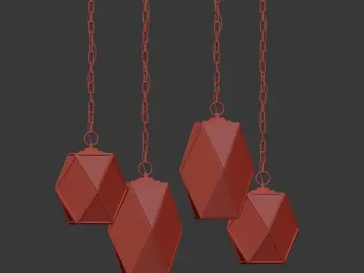 Rombius Pendant 3D model