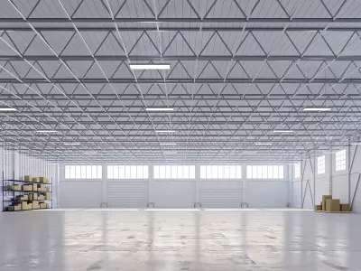 HDRI Interior Warehouse 03 Texture