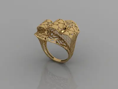 turtorial ring 3D print model
