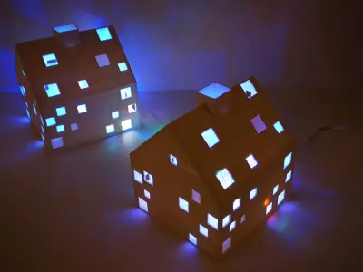 Christmas House architecture 3D print model