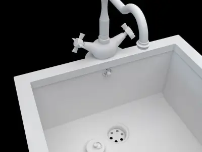 Sink LVQ021 LVQ027 3D model