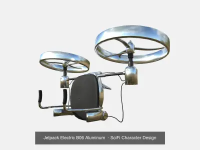 10 Jetpacks AJ Collection - SciFi Character Design