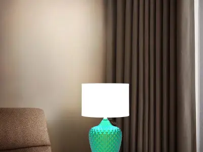 Table Lamp 3D print model 9