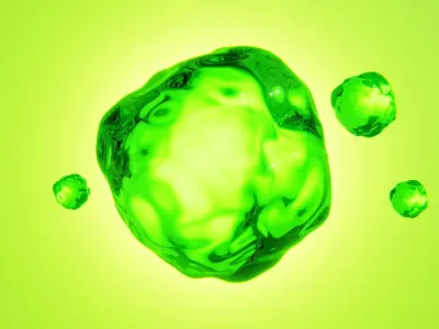 Liquid Blob Shader - Procedural Stylized Material for Blender Texture