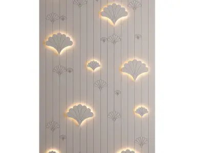 3D WALL PANEL  3D model