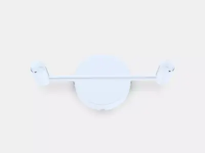 KRUSNATE Ceiling spotlight with 2 spots Low-poly 3D model