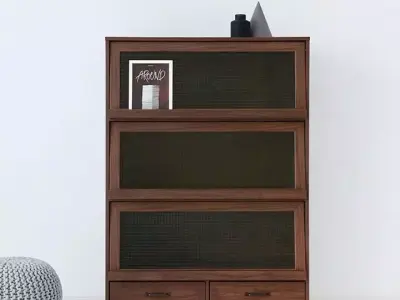 MIRANS 3 door 2 drawer cabinet CHM140100 3D model
