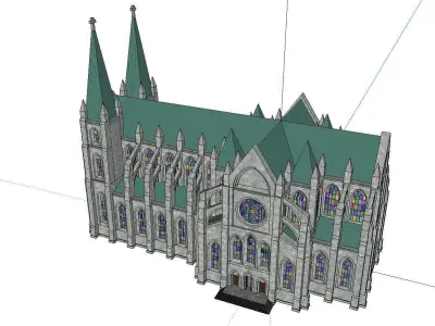 Architecture-Religion-God-Culture-Temple -0211 3D model