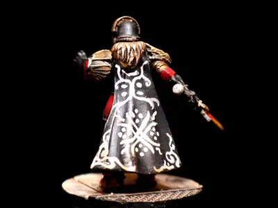 Obsidian Guard - Janissary Lieutenant 3D print model