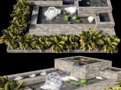 FOUNTAIN NO1 A 3D model