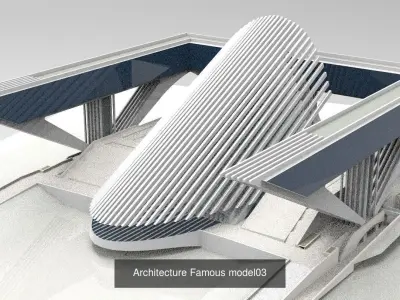 SKETCHUP collection architectural design of building 3D Model Pack