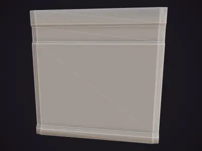 Sci-Fi Panel 1 - Low Poly Low-poly 3D model