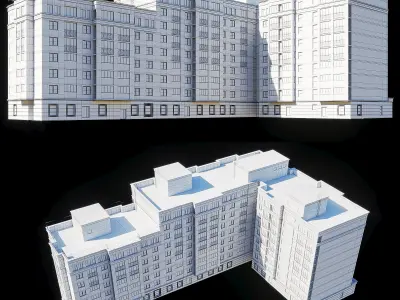 City House Building 3D model
