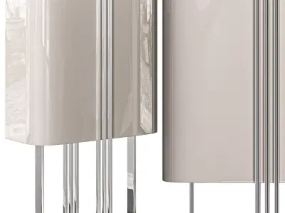 York Bar Cabinet  3D model