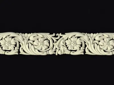 dekor ornament 3D model 144