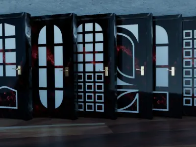 14 DOOR PACK  3D model