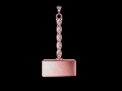 Sledgehammer hammer pendant