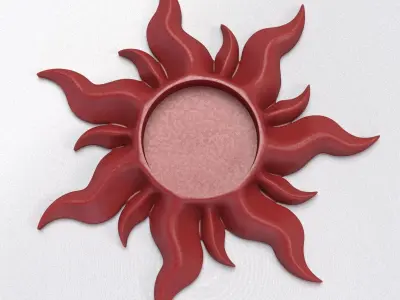 TANGLED SUN TEALIGHT HOLDER 3D print model