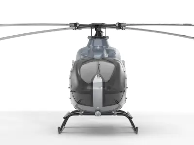 Generic Helicopter 01 3D model