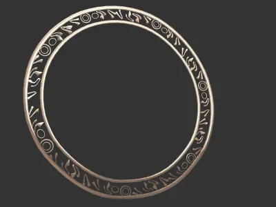 Dr Strange Influenced Magic pattern collection 3D model