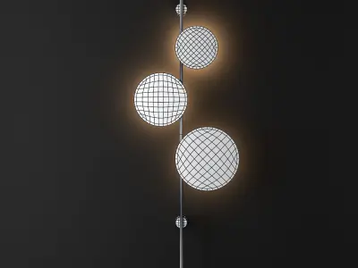 Ambiente K wall lamp 3D model