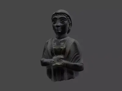 SUMERIAN RELICS Low-poly 3D model
