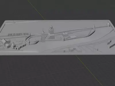 Dovmontov City for 3D Printing 3D print model