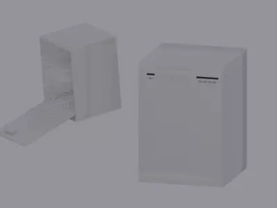 Dishwasher 3D model