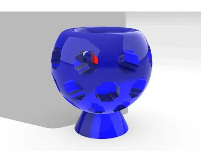 candle holder lantern stl file verified 3D print model