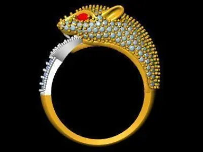 TIGER RING 3D model