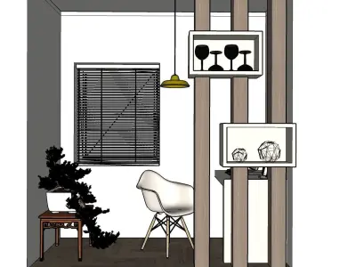 Studio - Vray materials ready 3D model