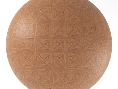 Parquet - Laminate - Wooden floor 3D model 17