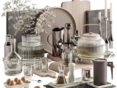 kitchen accessories 048 3D model