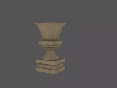 Garden Urn 3D model