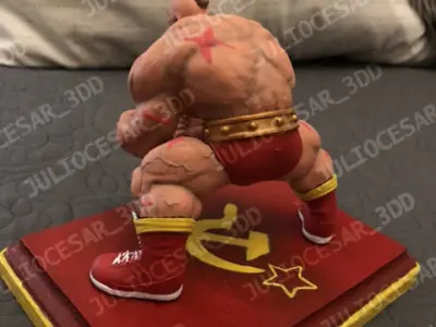 Street fighter - Zangief 3D print model